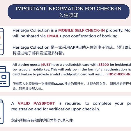 Heritage Collection On Pagoda - Mobile App Check-In Singapore Exteriör bild